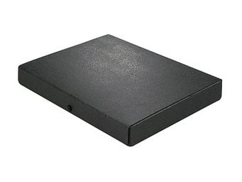 ELBA dokumentmappe DIN A4 fyllingshøyde 40 mm svart med trykknapplukking 31414 - A4 - 380 ark