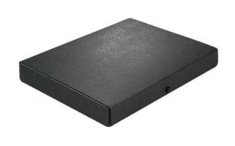 ELBA dokumentmappe DIN A4 fyllingshøyde 40 mm svart med trykknapplukking 31414 - A4 - 380 ark