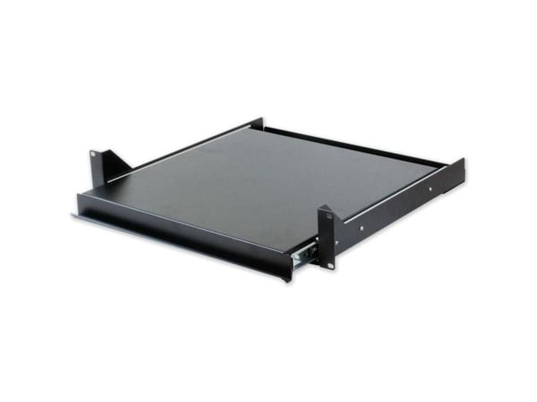 Intellinet - Hylle for rack-tastatur - svart - 2U - 19"