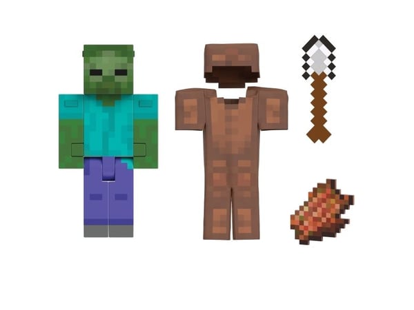 Minecraft Zombie PÅ DIAMANTNIVÅ, 6 År, Multifärg, Plast