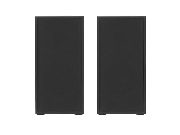 Datorhögtalare Tellur Basic 2.0 högtalare, 6W, USB/uttag, trälåda, volymkontroll, svart
