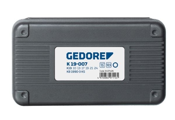 Gedore K 19-007, 1,1 kg, 7 verktøy
