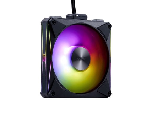 XPG HURRICANE MAG, Ventilator, 12 cm, 300 o/min, 2000 o/min, Sort