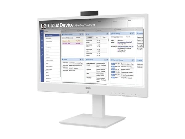 LG 24CR671N-2P, 60,5 cm (23,8"), Full HD, Intel® Pentium®, 8 Gt, 256 Gt, Valkoinen