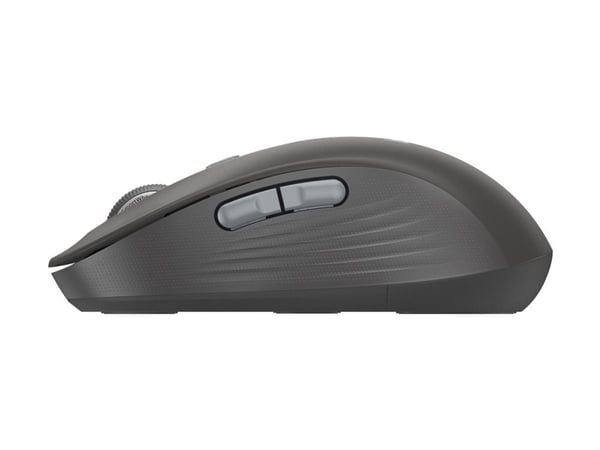 Logitech Signature M750 - Mus - optisk - 6 knapper - trådløs - 2.4 GHz, Bluetooth - Logitech Logi Bolt USB-mottaker - grafitt