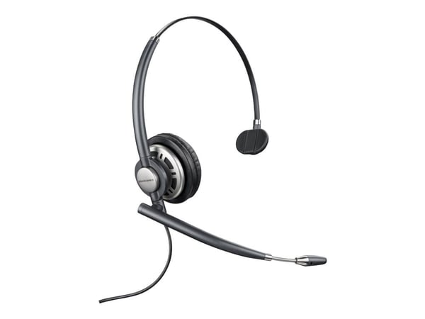 HP Poly EncorePro HW710 - EncorePro 700 Series - hodesett - on-ear - kablet - USB-A - svart