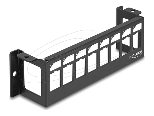 Delock Keystone holder 8 port panel struktur horisontal
