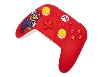 PowerA - Håndkonsoll - trådløs - Mario-glede - for Nintendo Switch, Nintendo Switch Lite, Nintendo Switch OLED