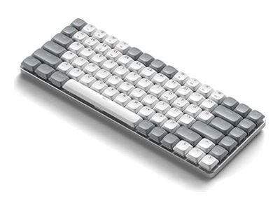 Satechi SM1, Tenkeyless (80 - 87%), USB + Bluetooth, mekaaninen, QWERTY, harmaa, valkoinen