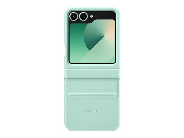 Samsung EF-VF741 - Baksidedeksel for mobiltelefon - fauxlær - mynte - for Galaxy Z Fold6