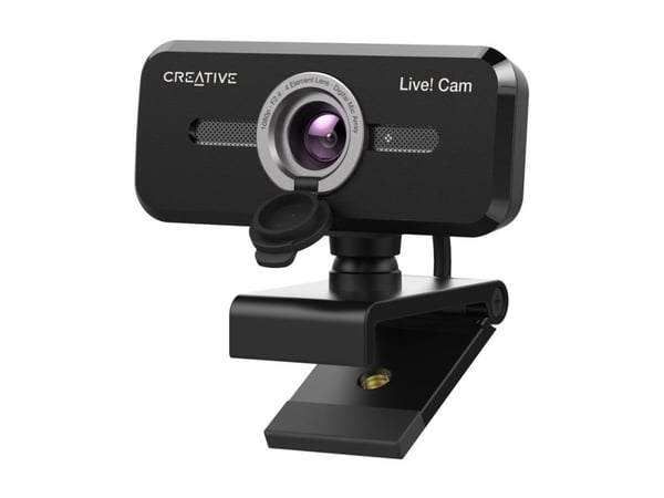 Creative Live! Cam Sync 1080p V2 - Nettkamera - farge - 2 MP - 1920 x 1080 - 1080/30p, 720/30p - lyd - USB 2.0 - MJPEG, YUY2