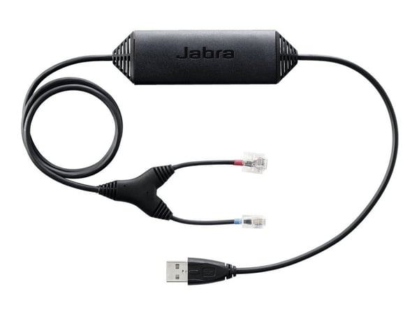 Jabra Link 14201-30 - Hodesettadapter - USB hann til RJ-9, RJ-45 - 90 cm - for Cisco Unified IP Phone 8941, 8945, 8961, 9951, 9971