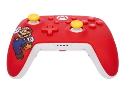 PowerA - Håndkonsoll - trådløs - Mario-glede - for Nintendo Switch, Nintendo Switch Lite, Nintendo Switch OLED