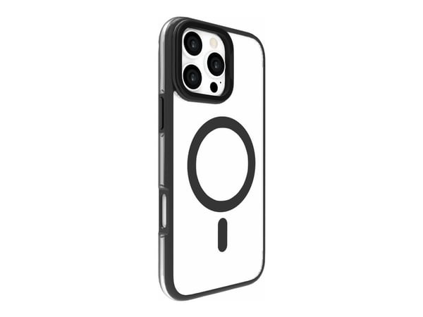 eSTUFF ES67141103, Suojus, Apple, iPhone 16 Pro Max, 17,5 cm (6.9"), Läpinäkyvä, musta