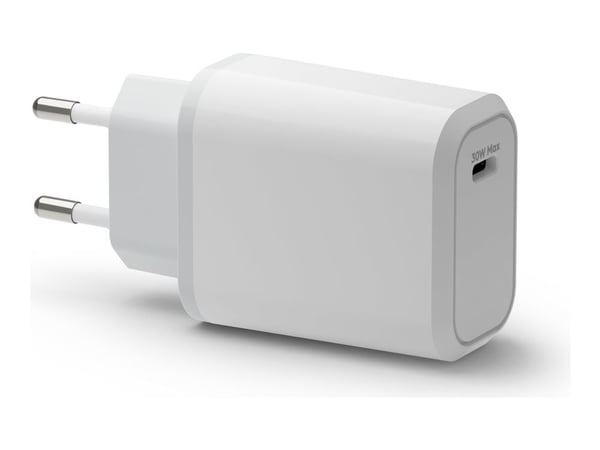 dbramante1928 re-charge - Strømadapter - 30 watt - 3 A - PD/PPS (USB-C) - hvit - Europa