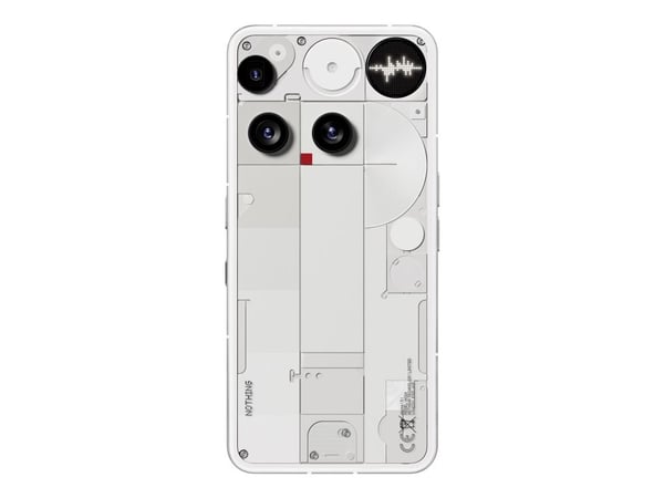 Nothing Phone (3) - 5G smarttelefon - dobbelt-SIM - RAM 12 GB / Internminne 256 GB - OLED-display - 6.67" - 2800 x 1260 pixels (120 Hz) - 3x bakkam...