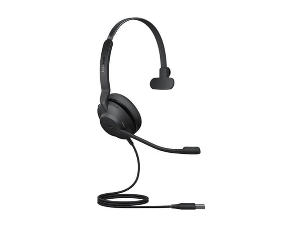 Jabra Evolve2 30 SE MS Mono - Hodesett - on-ear - kablet - USB-A - lydisolerende - Certified for Microsoft Teams