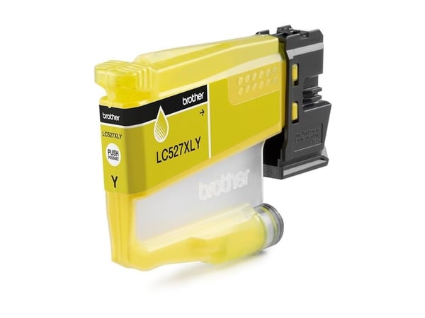 Brother LC527XLY - Høy ytelse - gul - original - pute pakke - blekkpatron - for Brother MFC-J4350DW, MFC-J4550DW, MFC-J6760DW