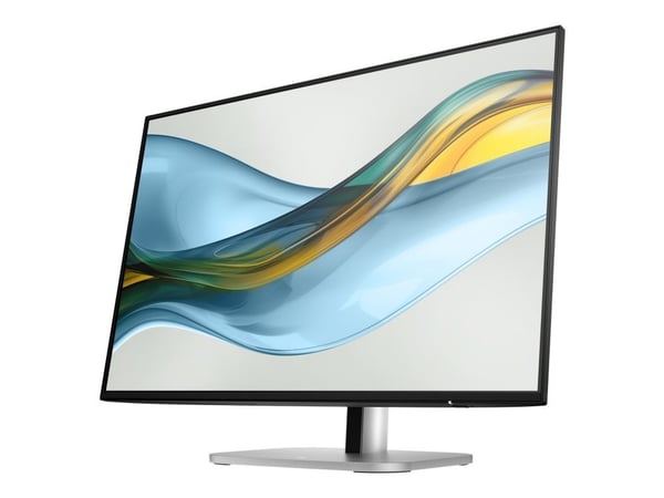 HP 524pn - Series 5 Pro - LED-skjerm - 24" - 1920 x 1200 WUXGA @ 100 Hz - IPS - 350 cd/m² - 1500:1 - 5 ms - HDMI, DisplayPort - kullsort, sølv (sta...