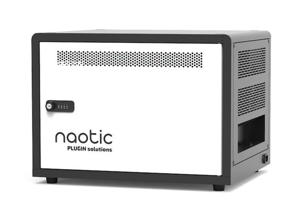 Naotic - Kabinett - for 10 enheter - USB-C / USB-A PD 45W - låsbar