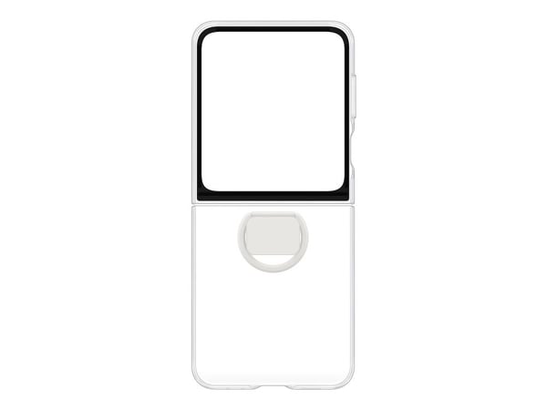 Samsung EF-QF741 - Baksidedeksel for mobiltelefon - med ring - gjennomsiktig - for Galaxy Z Flip6