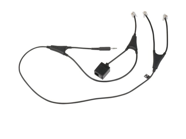 Jabra Alcatel-Lucent EHS Adapter - Hodesettadapter - for Jabra GN 9120, GN9120, GN9330e, GN9350, GN9350e; GO 6430, 6470