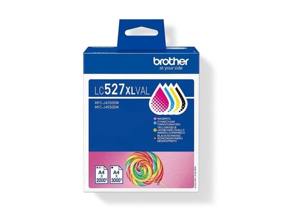 BROTHER Value pack CMYK med høy kapasitet på opptil 1 x 3 000 + 3 x 2 000 sider