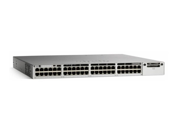 Cisco Catalyst 9300 - Network Essentials - switch - L3 - Styrt - 48 x 100/1000/2.5G/5GBase-T (UPOE) - rackmonterbar - UPOE