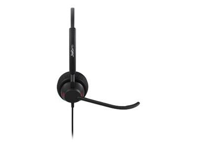 Jabra Engage 40 Stereo - Hodesett - on-ear - kablet - USB-C - lydisolerende - Optimized for Microsoft Teams