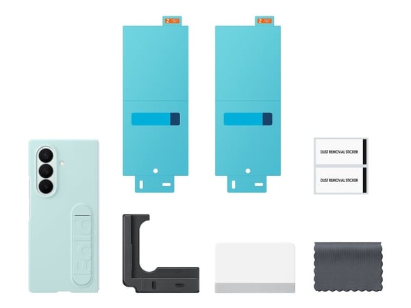 Samsung EF-MF966 - Baksidedeksel for mobiltelefon - silikon - mynte - for Galaxy Z Fold7