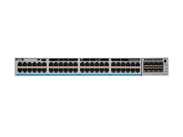 Cisco Catalyst C9300-48UXM-A, Hallittu, L2/L3, 10G Ethernet (100/1000/10000), Power over Ethernet -tuki, Telineasennus, 1U