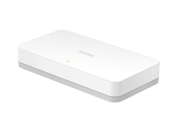 D-Link GO-SW-8GE - Switch - ohanterad - 8 x 10/100/1000 - skrivbordsmodell