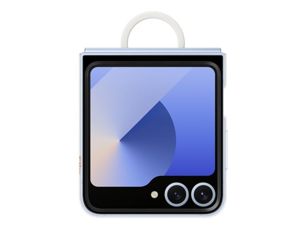 Samsung EF-QF741 - Baksidedeksel for mobiltelefon - med ring - gjennomsiktig - for Galaxy Z Flip6