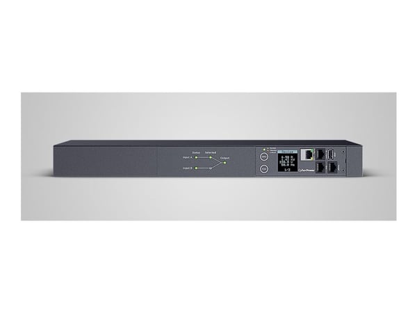 CyberPower Switched ATS PDU84005 - Strømfordelerenhet (kan monteres i rack) - målt ved uttak - AC 200-240 V - enkeltfase - Ethernet, USB, serial - ...