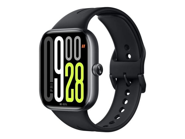 Xiaomi Redmi Watch 5 - Smartklokke med stropp - TPU - håndleddstørrelse: 135-205 mm - display 2.07" - 164 MB - Bluetooth - 33.5 g - obsidiansvart