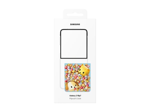 Samsung EF-ZF766 - Baksidedeksel for mobiltelefon - gjennomsiktig - for Galaxy Z Flip7