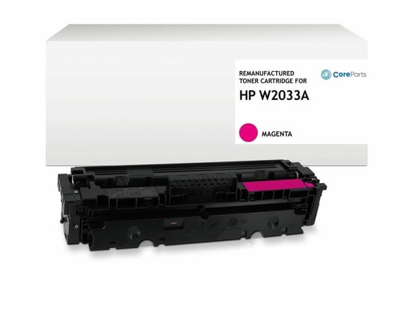 CoreParts - Magenta - yhteensopiva - väriainepatruuna (vaihtoehtoinen til: HP 415A) - HP Color LaserJet Enterprise M455, MFP M480; Color LaserJet P...