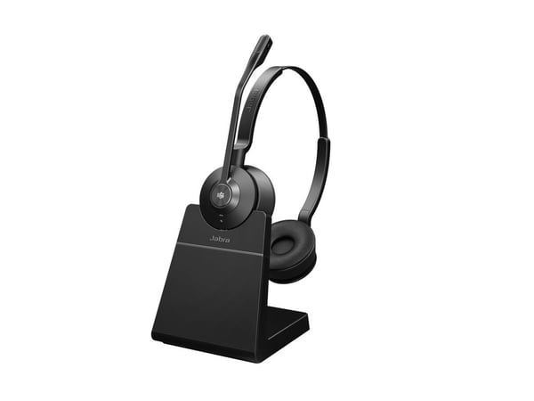 Jabra Engage 55 SE Stereo (Low Power) - Headset - på örat - DECT - trådlös - USB-A via DECT-adapter - Certifierad för Microsoft-teams