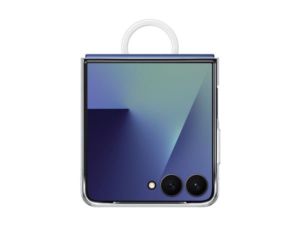 Samsung EF-QF766 - Baksidedeksel for mobiltelefon - polykarbonat (PC) - gjennomsiktig - for Galaxy Z Flip7