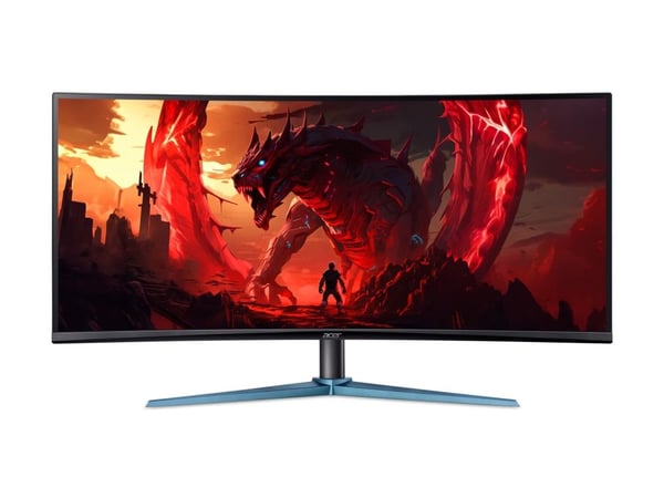 Acer Nitro ED340CU J0bmiipx - ED0 Series - LED-skjerm - gaming - kurvet - 34" - 3440 x 1440 UWQHD - 250 cd/m² - HDR10 - 1 ms - 2xHDMI, DisplayPort ...