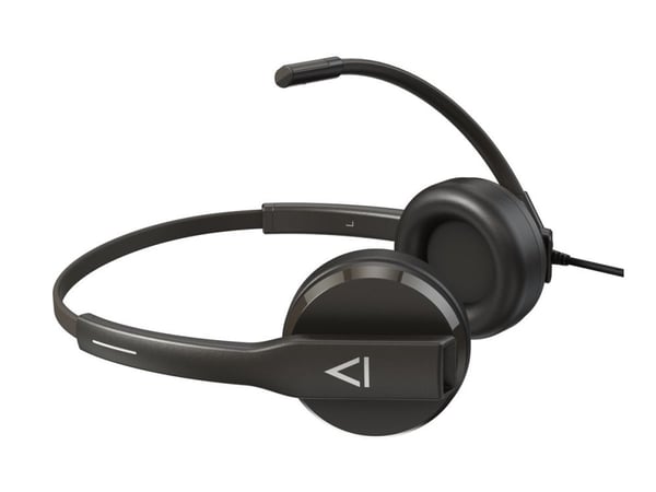 Creative HS-230 - Hodesett - on-ear - kablet - USB-A, 3,5 mm jakk - svart