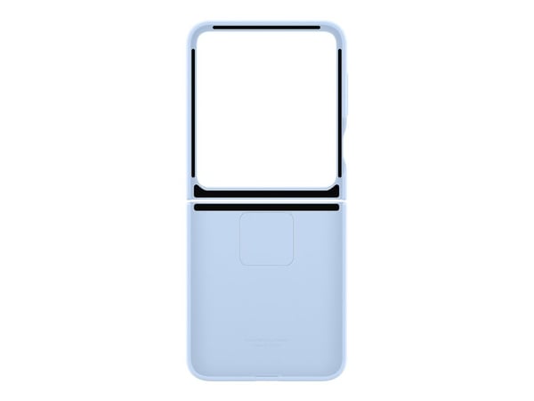 Samsung EF-PF741 - Bakdeksel til mobiltelefon - med ring - silikon - lyseblå - for Galaxy Z Flip6