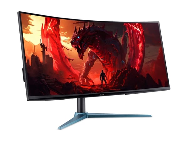 Acer Nitro ED340CU J0bmiipx - ED0 Series - LED-skjerm - gaming - kurvet - 34" - 3440 x 1440 UWQHD - 250 cd/m² - HDR10 - 1 ms - 2xHDMI, DisplayPort ...