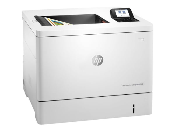 HP LaserJet Enterprise M554dn - Skriver - farge - Dupleks - laser - A4/Legal - 1200 x 1200 dpi - inntil 33 spm (mono) / inntil 33 spm (farge) - kap...