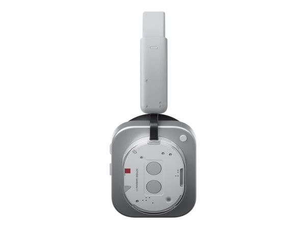 Nothing Headphone (1) - Hodetelefoner med mikrofon - full størrelse - Bluetooth - trådløs, kablet - aktiv støydemping - 3,5 mm jakk, USB-C - hvit