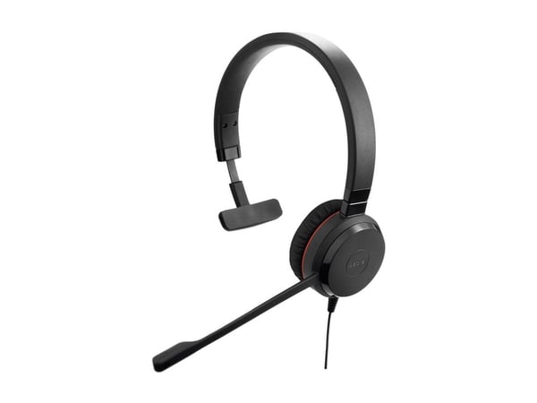 Jabra Evolve 30 II UC Mono - Hodesett - on-ear - kablet - 3,5 mm jakk