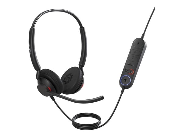 Jabra Engage 40 Stereo - Hodesett - on-ear - kablet - USB-A - lydisolerende - Optimized for Microsoft Teams