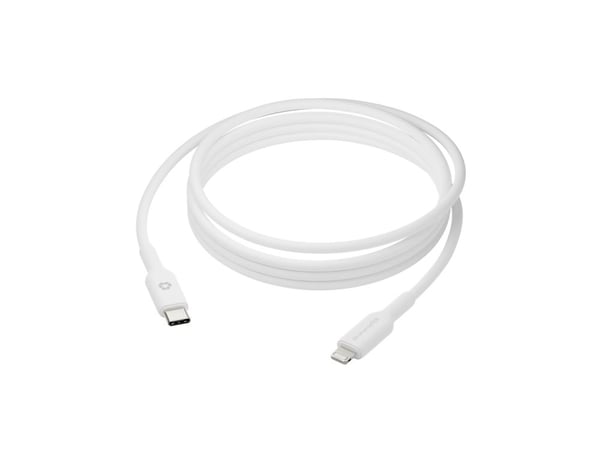 dbramante1928 re-charge Pro - Lightning-kabel - 24 pin USB-C hann til Lightning hann - 2 m - hvit