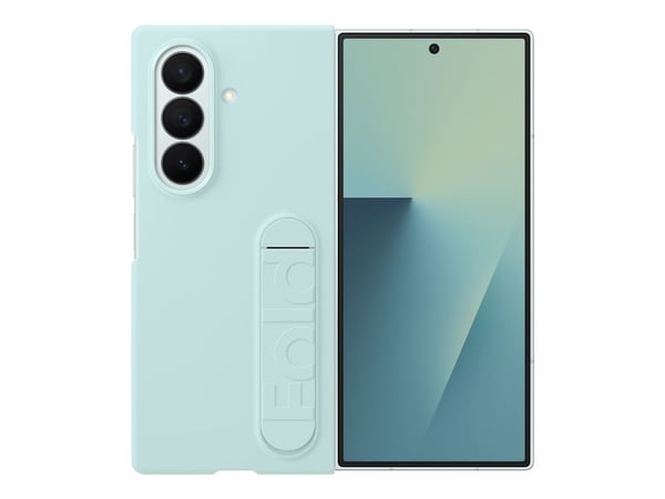 Samsung EF-MF966 - Baksidedeksel for mobiltelefon - silikon - mynte - for Galaxy Z Fold7
