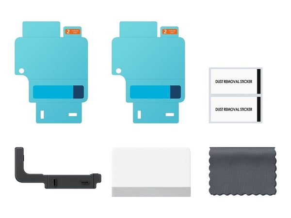 Samsung EF-UF741 - Skjermbeskyttelse for mobiltelefon - antireflekterende - film - rammefarge transparent - for Galaxy Z Flip6